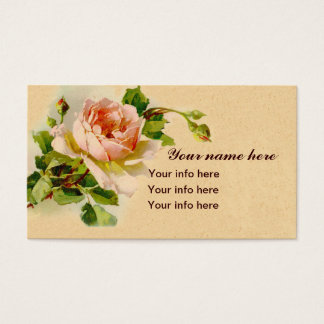 Vintage Aquarellmalerei in Rosa