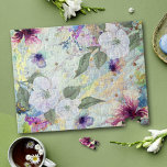 Vintage Aquarellschrift mit Blumenmuster, Meeresfr<br><div class="desc">Verbringen Sie einen Nachmittag damit, Ihr Gehirn mit diesem wunderschönen, romantischen, Vintagen Puzzle mit Blumenspuzzle herauszufordern. Weiße, lila und blaue Aquarellfarben überlagern das goldene Drehbuch auf einem prächtigen, sanft hellen Meeresblau mit goldfarbenem Hintergrund. Ein durchdachtes, einzigartiges Geschenk für jemanden, der etwas Besonderes ist! Kommt in eine besondere Geschenkboxen. Sie können...</div>