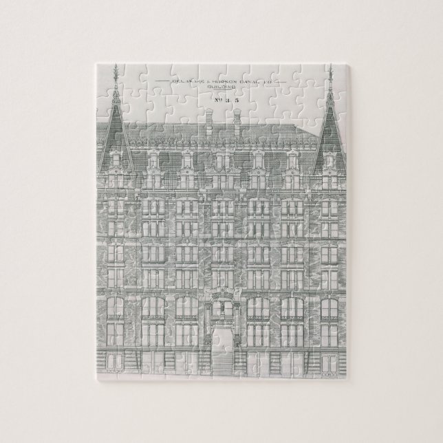 Vintage Architektur, Delaware & Hudson Canal Co. (Vertikal)