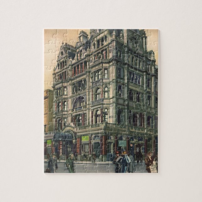 Vintage Architektur Queens Hotel Leicester Square (Vertikal)