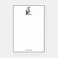 Vintage Art-Deco-Dame mit Perlen Schwarz Transmitt