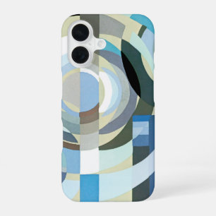 Vintage Art Deco Pochoir Jazz geometrische Formen iPhone 16 Hülle