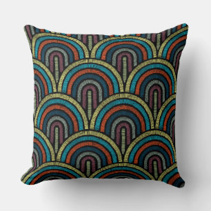 Vintage Art Deco Throw Kissen