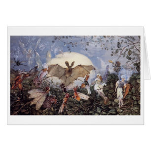 Vintage Art - Feen im Mondlicht,