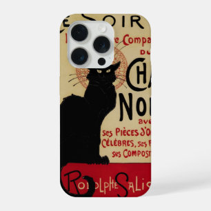 Vintage Art Nouveau, Ce Soir Chat Noir Schwarze Ka iPhone 15 Pro Hülle