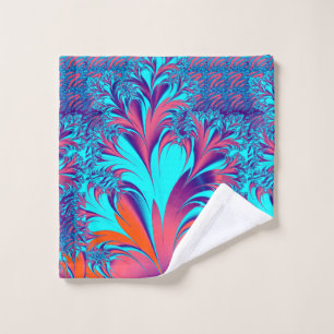 Vintage Art Nouveau Floral Garden Waschlappen