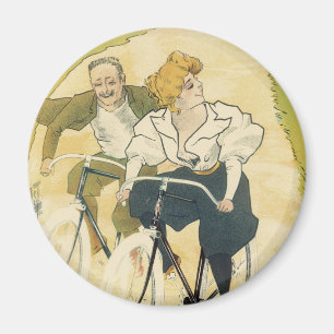 Vintage Art Nouveau, Gladiator Cycles Fahrräder Magnet