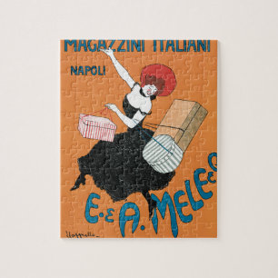 Vintage Art Nouveau, italienische Frauenmode