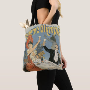 Vintage Art Nouveau, Restaurant Taverne Olympia Tasche