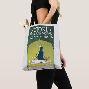 Vintage Art Nouveau, Victoria Fahrrad Werke, Rehm Tasche
