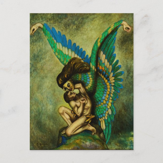 Vintage Art Postkarte (Vorderseite)