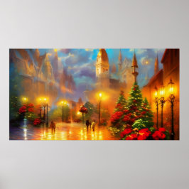 Vintage Art vieux Poster