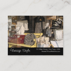 Vintage Art-Vintage Waren-kundenspezifische Visitenkarte