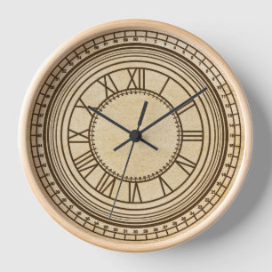 Vintage Art-Wand-Uhr Wanduhr