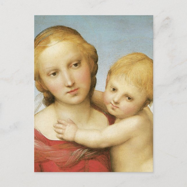 Vintage Artwork Postkarte (Vorderseite)