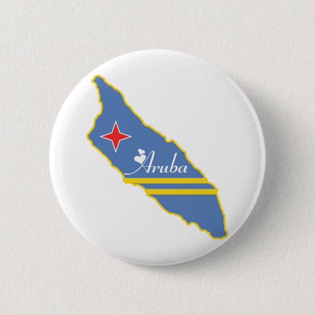 Vintage Aruba Button (Vorderseite)