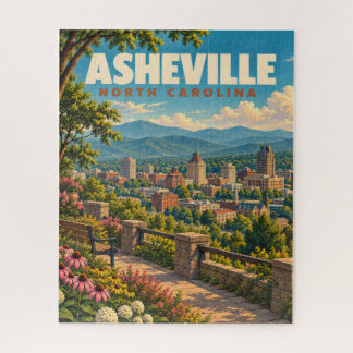 Vintage Asheville Blue Ridge Mountains