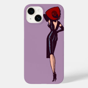 Vintage atemberaubendes Glamourgirl Retro-Pinup Case-Mate iPhone Hülle