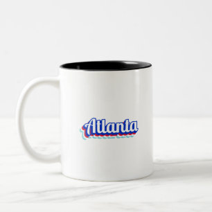 Vintage Atlanta Zweifarbige Tasse