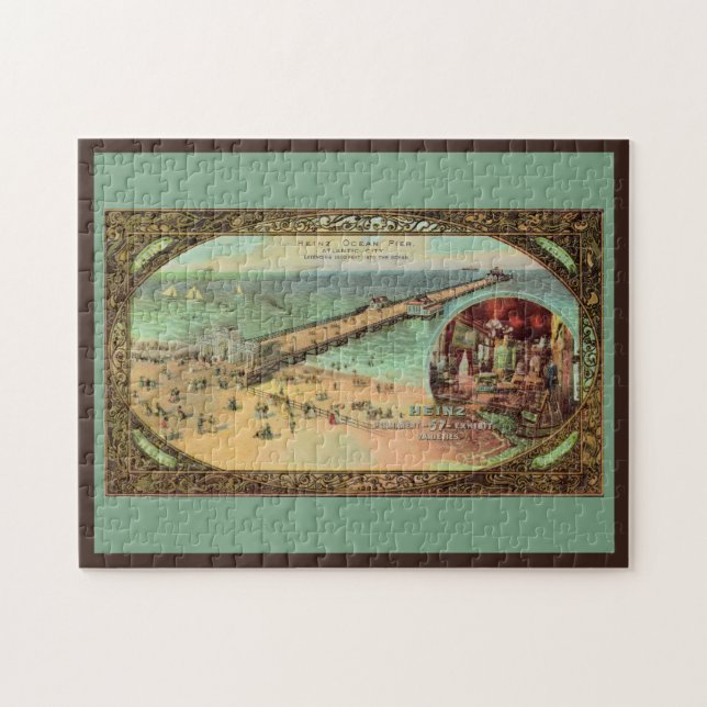 Vintage Atlantic City Pier Grand Puzzle (Horizontal)