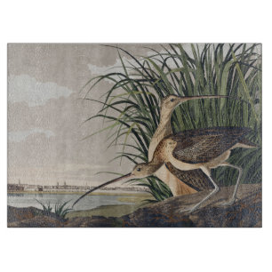 Vintage-Audubon-Langschnabel-Brachvogel-Kunst Schneidebrett