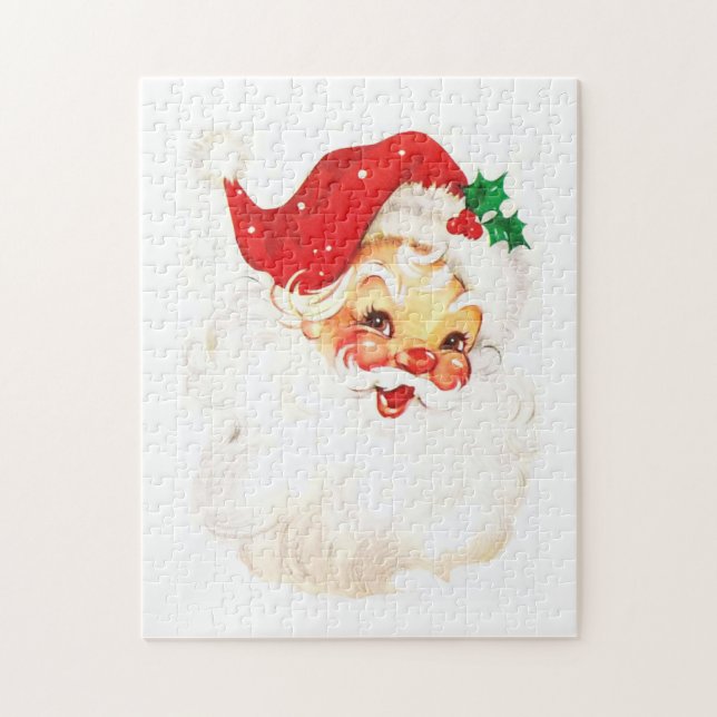 Vintage Aufführung des Weihnachtsmanns (Vertikal)