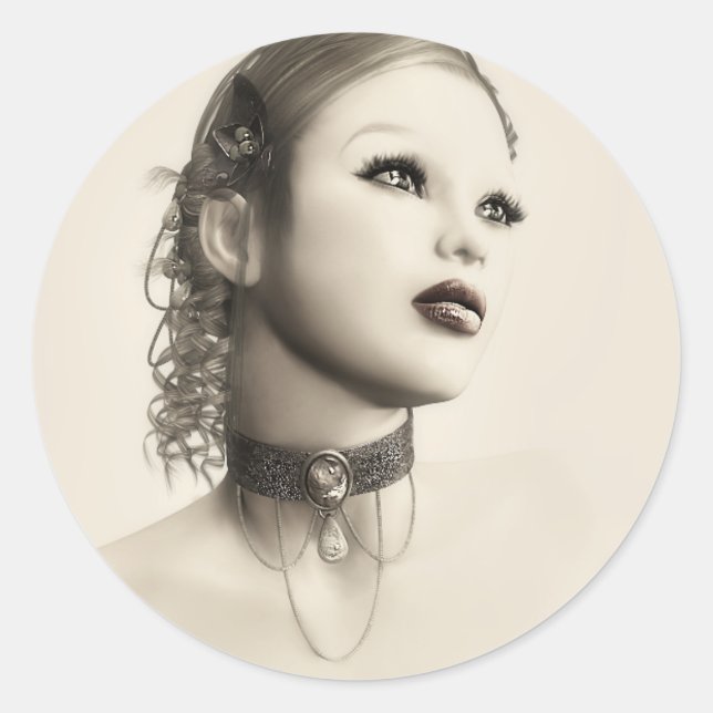 Vintage Aufkleber (Vorderseite)