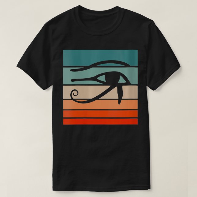 Vintage Augenpartie im Retrostil T-Shirt (Design vorne)