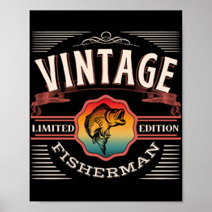 VINTAGE AUSGABE VON FISCHERANEN POSTER