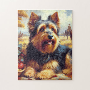 Vintage australische Terrier-Malerei