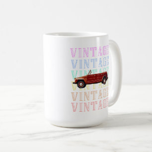 Vintage-Auto Kaffeetasse