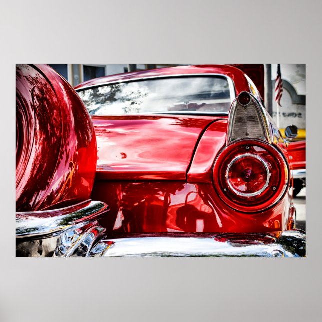 Vintage Auto Poster (Vorne)