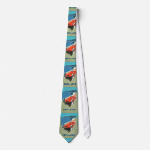 Vintage Auto Racing Krawatte