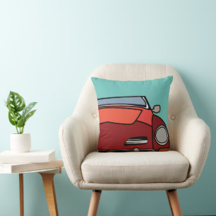 Vintage Auto Retro Kissen
