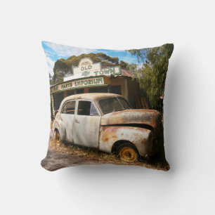 Vintage Auto und Garage, Kissen
