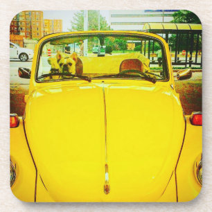 Vintage Auto-Untersetzer (Set von 6) Getränkeuntersetzer