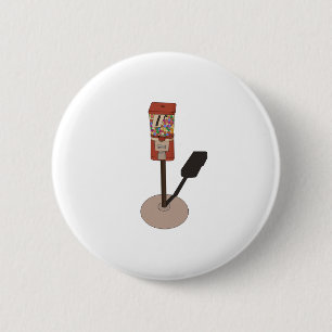 Vintage Automationsmaschine Button