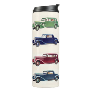 Vintage-Autos, kundenspezifisch Thermosbecher