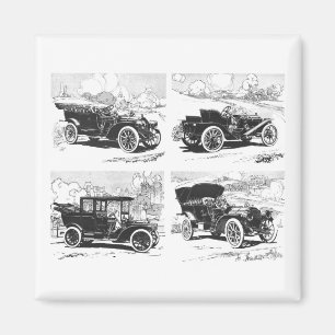 Vintage-Autos Magnet