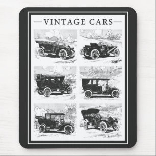 Vintage-Autos-Mauspad Mousepad