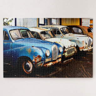 Vintage-Autos-Puzzle