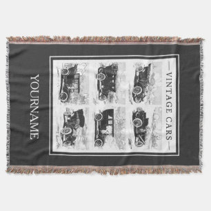 Vintage Autos Throwdecke Decke