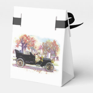 Vintage-Autos Zollgutscheine Geschenkschachtel