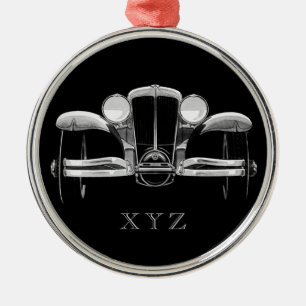 Vintage-Autoschmuck zur individuellen Gestaltung Ornament Aus Metall