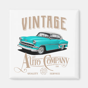 Vintage-Autounternehmen Magnet