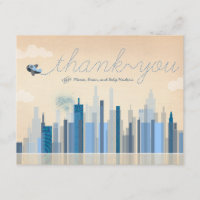 Vintage-Aviation-Baby-Shower-Dankeskarten
