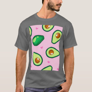 Vintage avocado love pattern T-Shirt