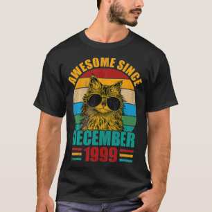 Vintage Awesome seit Dezember 1999 21. Geburtstag T-Shirt