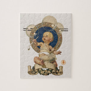 Vintage Baby Bubbles von J.C. Leyendecker Nursery