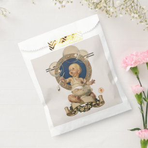 Vintage Baby Bubbles von J.C. Leyendecker Nursery Geschenktütchen